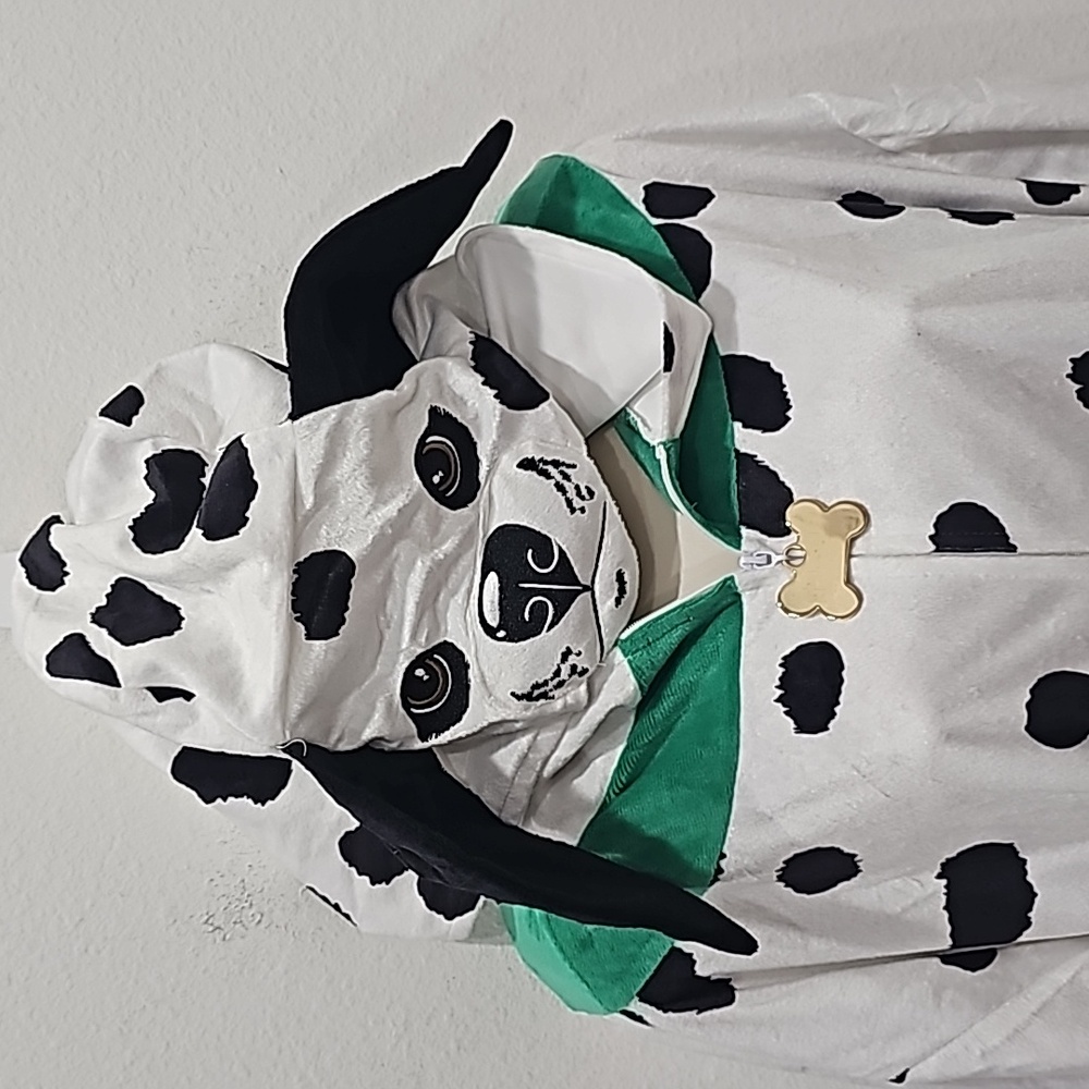 Dalmatian Unisex costume Size one size fits most Adult Dalmatian